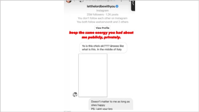 Photo: Instagram/Younes Bendjima Photo: Instagram/Younes Bendjima