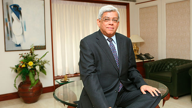 HDFC Chief Deepak Parekh. Photo: Getty Images 