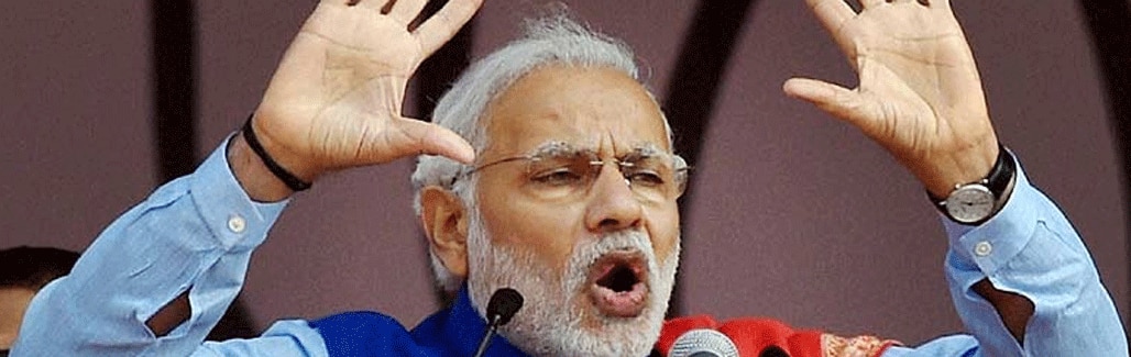 Modi has upped the ante after pre poll surveys. Is the BJP afraid of losing Delhi to Kejriwal?