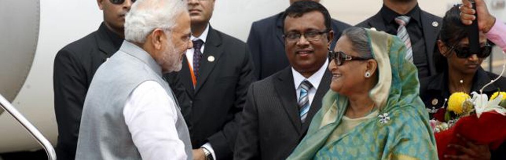 #ModiInBangladesh proved he's the man