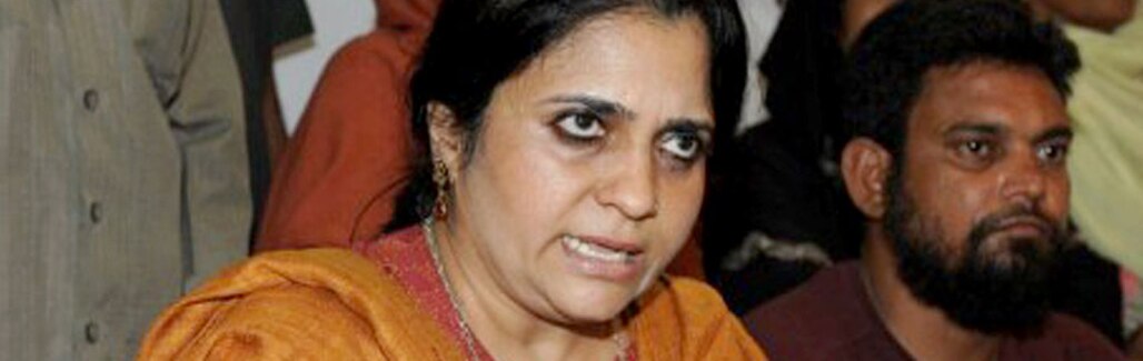 Teesta Setalvad on CBI raiding her house