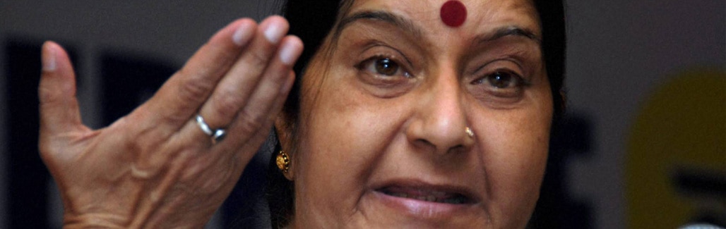 Does Sushma Swaraj really want to speak? Does Sushma Swaraj really want to speak?