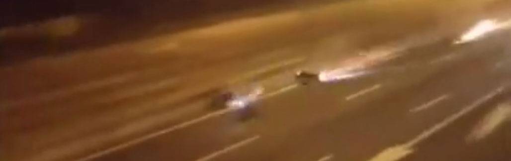 Shocking video of a bike accident shows how not to overtake