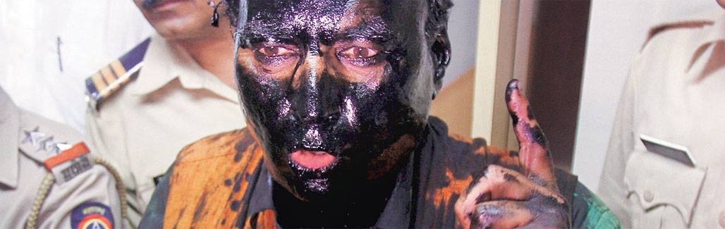 What you get when you blacken Kulkarni’s face What you get when you blacken Kulkarni’s face