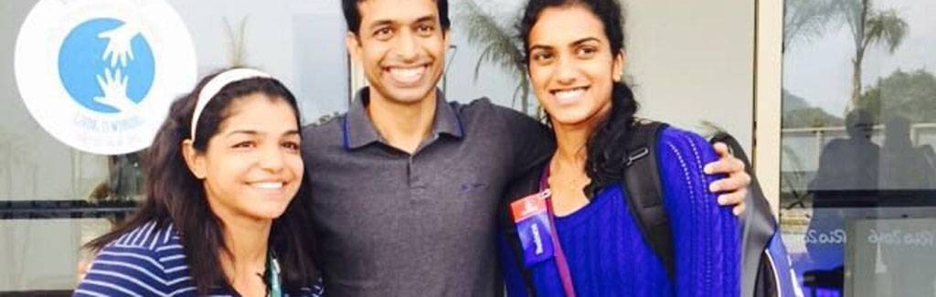 Best moment for India at Olympics: When Sakshi Malik met PV Sindhu and Gopichand