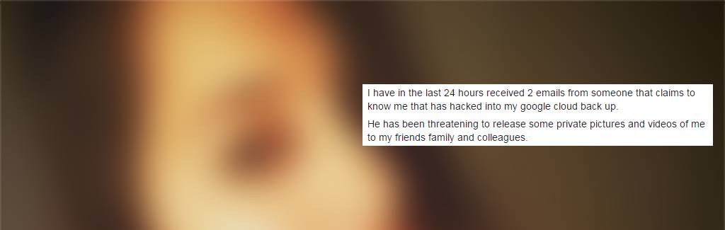 Threat of leaking her nude photos didn't stop this brave woman from taking on her bully Threat of leaking her nude photos didn't stop this brave woman from taking on her bully