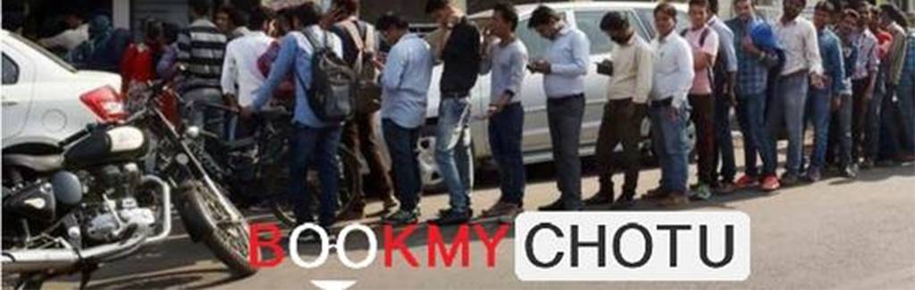 Book My Chotu is a rich Indian jugaad to beat cash crunch and it's obnoxious Book My Chotu is a rich Indian jugaad to beat cash crunch and it's obnoxious