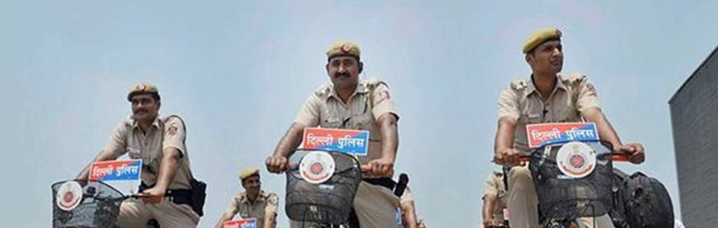 In crime-infested Delhi, police on cycles will now hunt for 'anti-nationals'