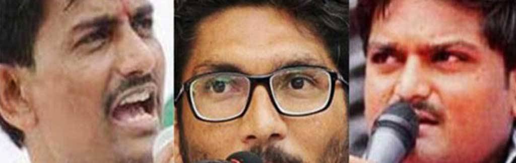 Problem with India's new youth leaders Hardik Patel, Kanhaiya Kumar and Jignesh Mevani Problem with India's new youth leaders Hardik Patel, Kanhaiya Kumar and Jignesh Mevani