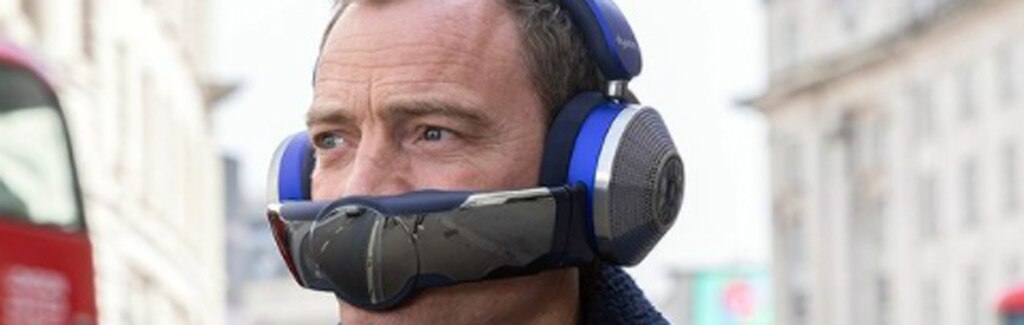 Dyson is making headphones that will clean the air you breathe in Dyson is making headphones that will clean the air you breathe in