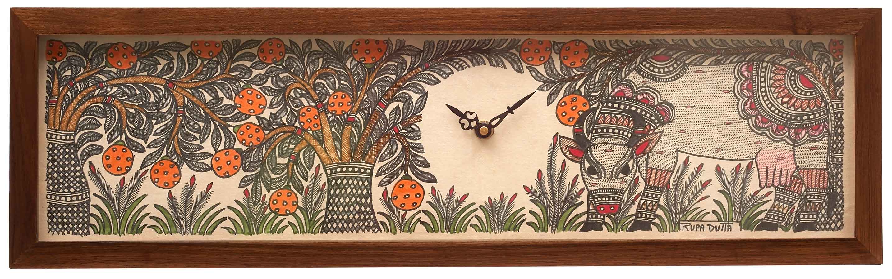 madhubani-wall-clock-rect-cow---teak_011118050902.jpg