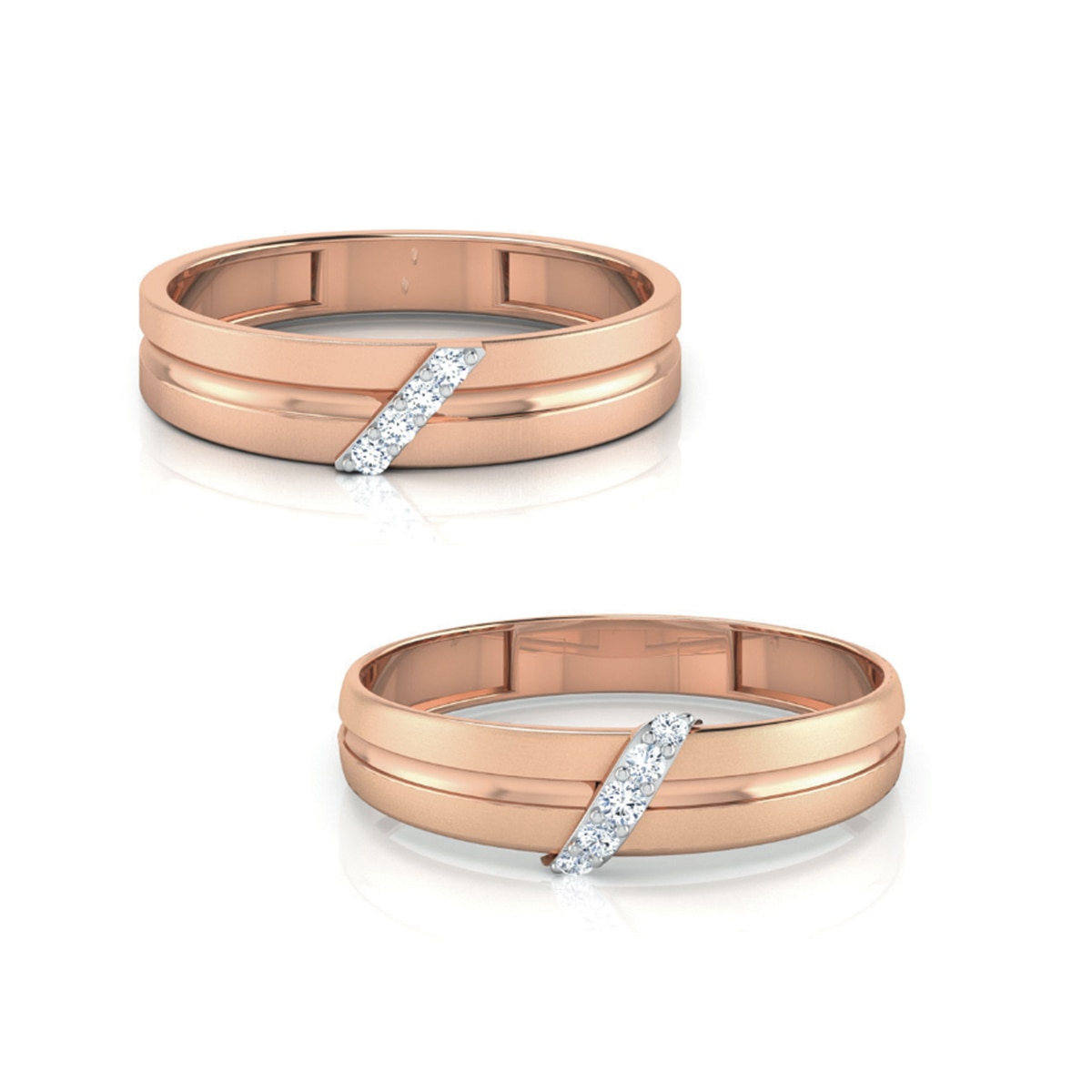 Couple on sale rings caratlane