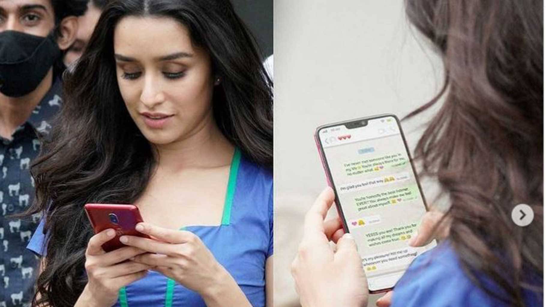 Shraddha Kapoor व्हाट्सएप चैट लीक मामले ने मॉरल पुलिसिंग करने वालों को नया  मुद्दा दे दिया है! - Shraddha Kapoor WhatsApp Chat Leak Social Media buzz  gave new timepass issue after Raj