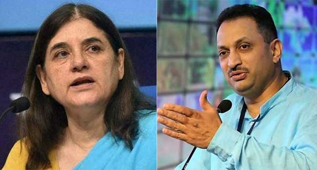 मेनका गांधी, अनंत कुमार हेगड़े, मोदी सरकार