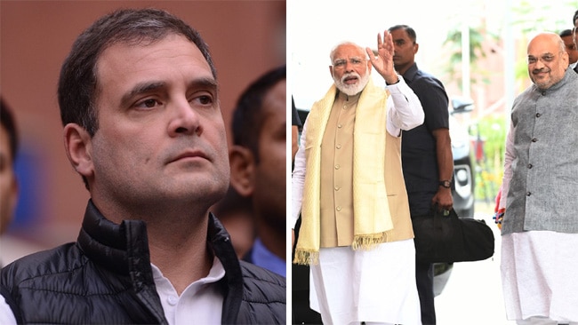 rahul gandhi, narendra modi, amit shah