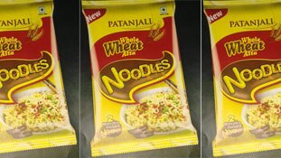 पतंजलि का नूडल्स लांच, साथ में रायता भी