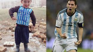 मेसी के नन्हें फैन की तस्वीरें पूरी दुनिया में क्यों हुईं वायरल