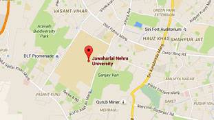 जानिए, गूगल मैप पर जेएनयू कैसे बना 'देशद्रोह' का ठिकाना