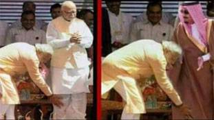 हताशा का रसातल है 'सऊदी सुल्तान के पैर छूते मोदी'!