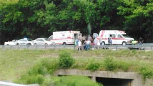 एक घायल व्यक्ति के शरीर से बाहर निकलती आत्मा की तस्वीर हुई वायरल!