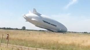 वीडियो : जब सबसे बड़ा एयरक्राफ्ट एयरलैंडर 10 हुआ क्रैश...