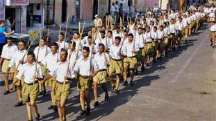 दो साल में 61 फीसदी बढ़ी RSS की शाखाएं !!!