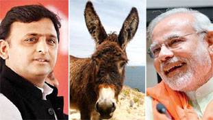 उत्तरप्रदेश विधान सभा चुनाव एवं ‘गधा’ आख्यान