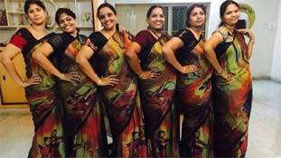 साड़ी, बर्गर से लेकर खाने तक में 'बाहुबली' !