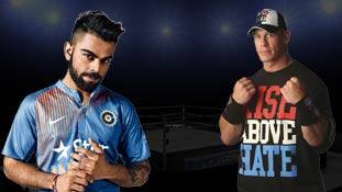 WWE का क्रिकेट कनेक्शन, रेसलर्स भी पसंद करते हैं इन इंडियन प्लेयर्स को