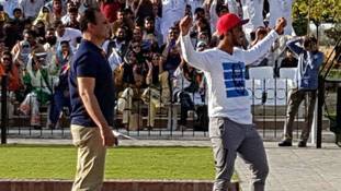 वाघा बॉर्डर पर पाक क्रिकेटर हसन अली की हरकत ने उनकी परवरिश में कमी को उजागर कर दिया