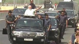 बागपत में भाषण, एक्सप्रेस वे पर रोड-शो, निशाने पर कैराना