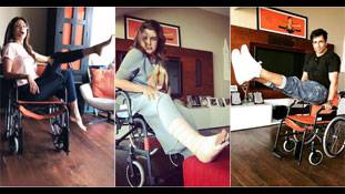 व्हील चेयर पर आकर भी खुश क्‍यों हैं बॉलीवुड सेलिब्रिटी !