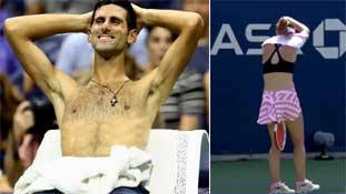 US open tennis: कपड़े बदलने को लेकर भी डबल स्टैंडर्ड!