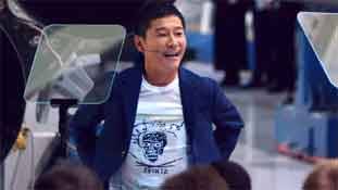 चंद्रमा पर घूमने जाने वाले यूसाकू मेजावा जानते हैं बोरियत कैसे भगाई जाती है