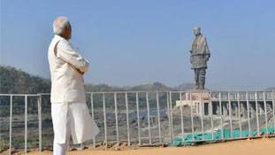 स्टैचू ऑफ यूनिटी: चार देशों को चार तरह की दिखाई दी पटेल की प्रतिमा