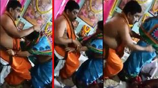 VIDEO: महिला के साथ अश्लील हरकतें करता हुआ इंसान संत कैसे हो सकता है?