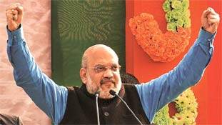 मालदा में अमित शाह ने हिंदुत्‍व का शंखनाद कर चुनाव का रुख मोड़ दिया है