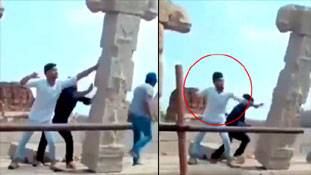 हंपी मंदिरों के अवशेष गिराने वालों को 'दाढ़ी-टोपी' लगा दी गई है