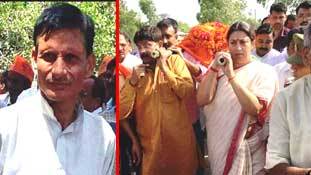 अपने दिवंगत कार्यकर्ता को कांधा देकर Smriti Irani ने कई रिश्ते अमर कर दिये