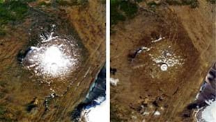 एक ग्लेशियर की मौत धरती को बचाने का अलार्म दे रही है ! एक ग्लेशियर की मौत धरती को बचाने का अलार्म दे रही है !