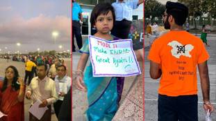 Howdy Modi: सूर्योदय से पहले ही दिल में भारत को बसाए लोग मोदी के स्वागत में उमड़े