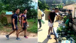 ये अफसर पागल नहीं जो 10 किमी पैदल चलकर सब्जियां खरीदने जाता है