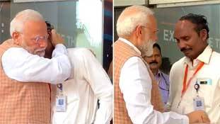 ISRO के वैज्ञनिकों के लिए मोदी के शब्द एक पिता के थे ISRO के वैज्ञनिकों के लिए मोदी के शब्द एक पिता के थे
