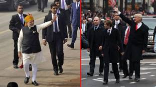 Trump vs Modi Security cover: दुनिया का सबसे मजबूत सुरक्षा घेरा! Trump vs Modi Security cover: दुनिया का सबसे मजबूत सुरक्षा घेरा!