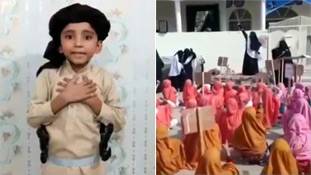 फ्रांस विरोध में कट्टरपंथ का लबादा ओढ़कर इन बच्चों ने तो कठमुल्लाओं के कान काट दिए हैं! फ्रांस विरोध में कट्टरपंथ का लबादा ओढ़कर इन बच्चों ने तो कठमुल्लाओं के कान काट दिए हैं!
