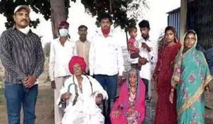 105 साल के दादा और 95 साल की दादी ने जीती कोरोना से जंग, 9 दिन ICU में रहे