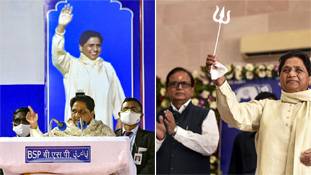 मायावती के निशाने पर बेशक कांग्रेस नजर आये, बख्शा तो पूरी तरह बीजेपी को भी नहीं