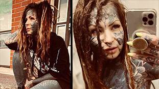 महिला ने 16 लाख खर्च कर पूरे शरीर पर टैटू बनवा लिया, यह शौक नहीं सनक है!