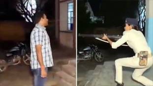 SP पर बंदूक तानने वाली कांस्टेबल की दिलेरी के साथ कर्तव्यनिष्ठा की तारीफ हो रही है