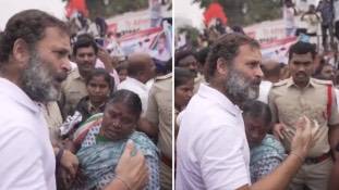 भारत जोड़ो यात्रा में राहुल गांधी का जख्मी महिलाओं को संभालना कुछ लोगों को चुभ गया!